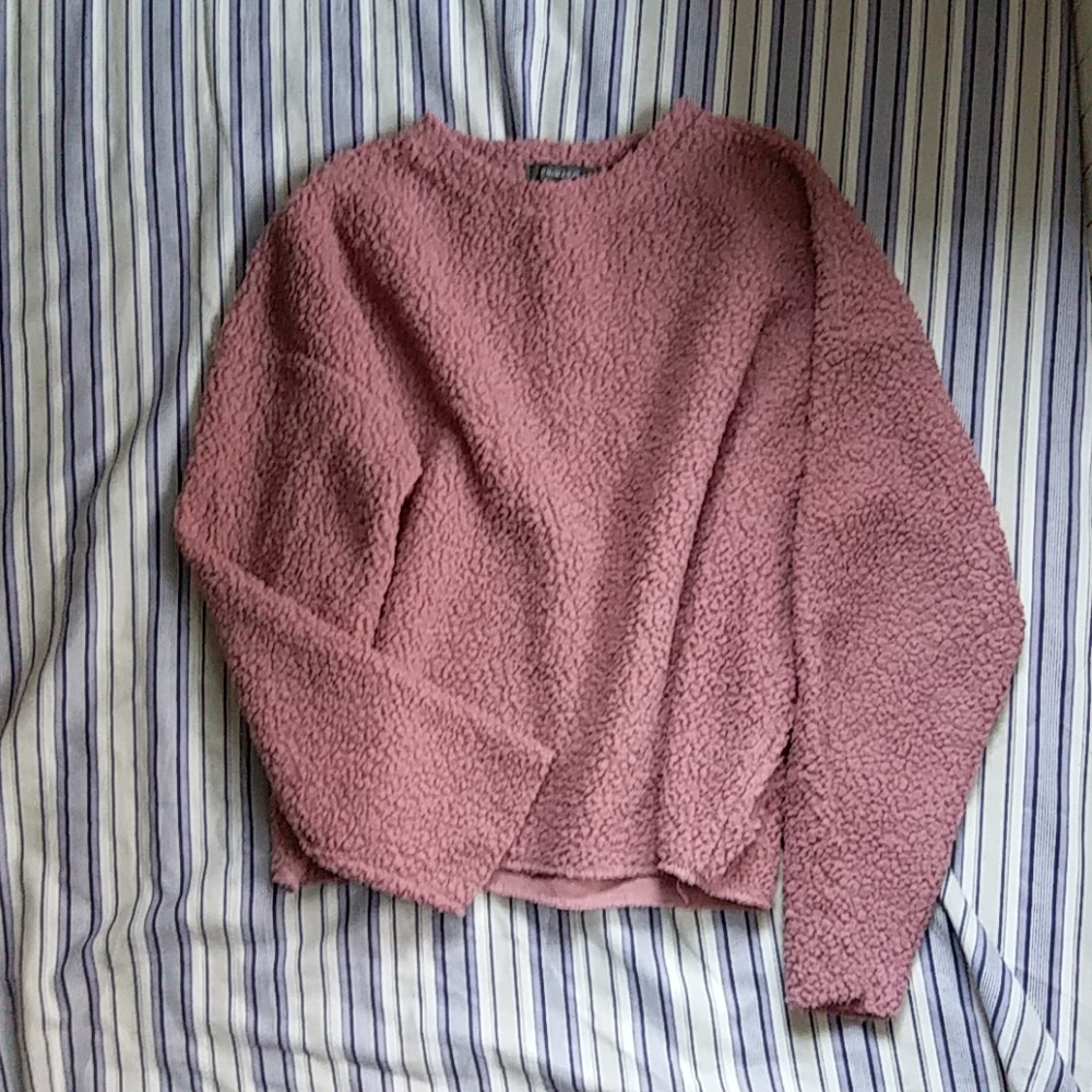 🐻 pink teddy bear sweater